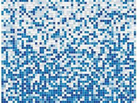 Blue Gradient Mosaic