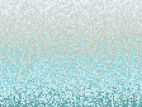 Blue Gradient Mosaic