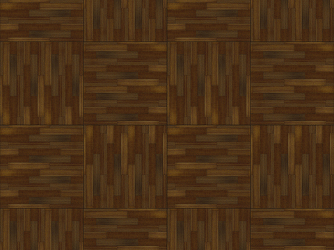 Seamless Geometric Square Parquet Pattern Textured Wood Floor