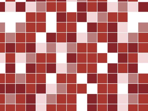 Red Tile Mosaic