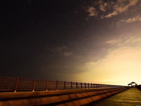 outdoor starry sky