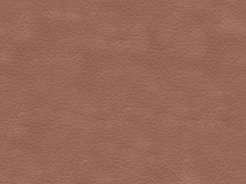 Orange fine-grain leather