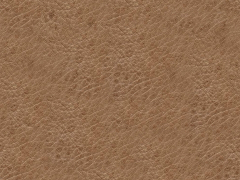 Orange fine-grain leather