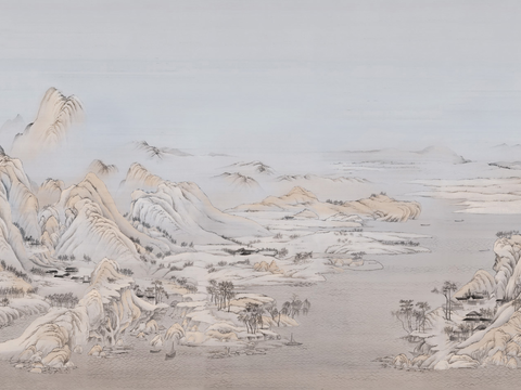 Chinese Landscape Mural 4