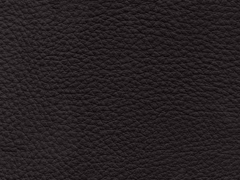 Dark fine grain leather