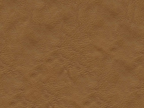 Orange fine-grain leather