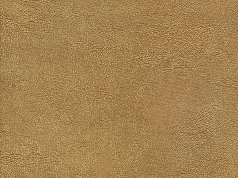 Orange fine-grain leather