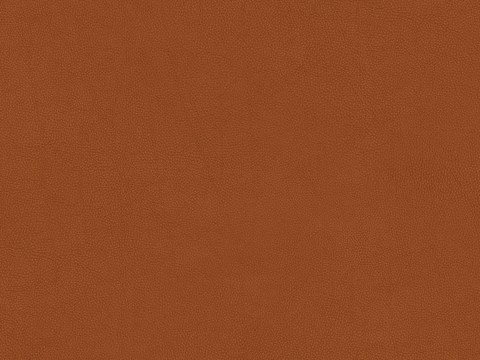 Orange fine-grain leather