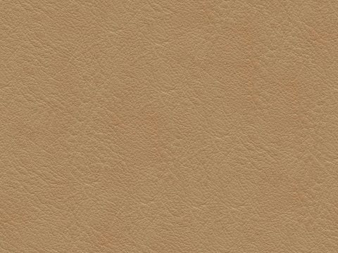 Orange fine-grain leather