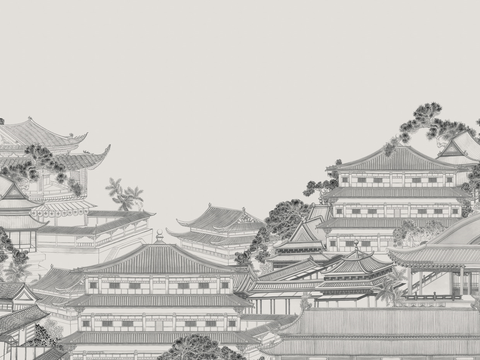 Chinese Landscape Mural 26