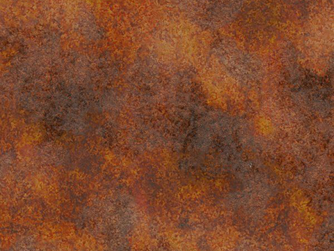 iron rust plate