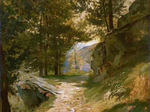 Landscape Oil Painting Abroad