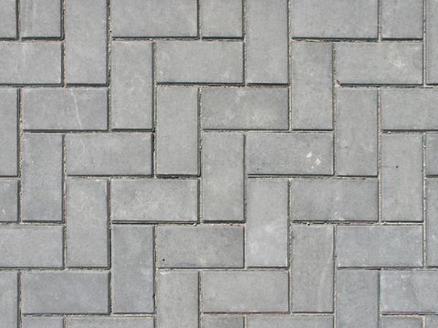 Modern New Chinese Style Square Tile Grey Stone Square Tile Splicing Tile Floor Tile Outdoor Ground