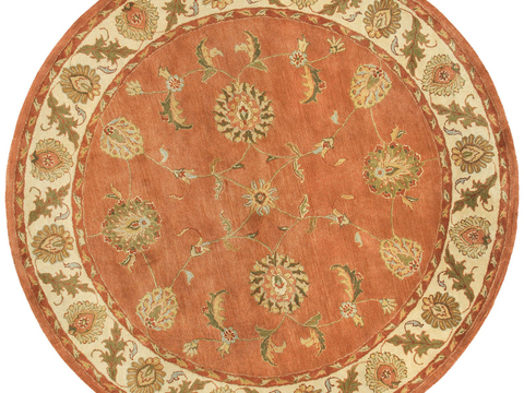 Round carpet