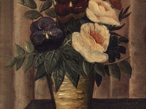 Flower Still Life Oil Painting Abroad