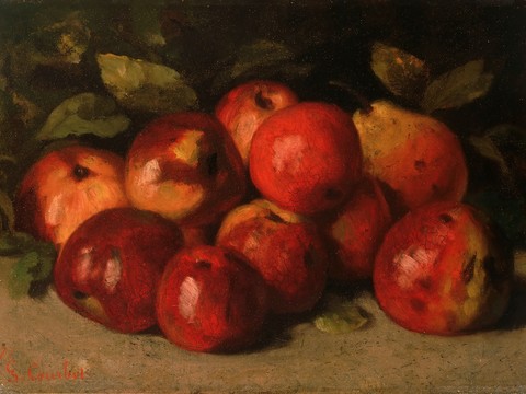 Fruit still life oil painting abroad