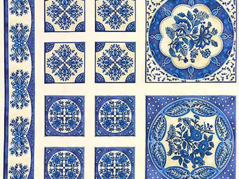 Chinese-style small tiles