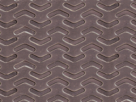 Seamless wrought iron sheet steel texture