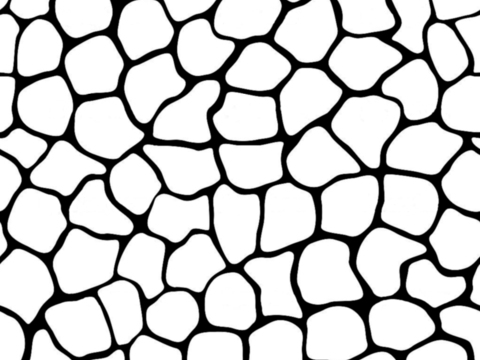 Black and white geometric shredding art brick modern black and white ice crack pattern ice crack texture black and white bump