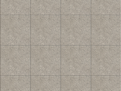 Modern beige terrazzo brick