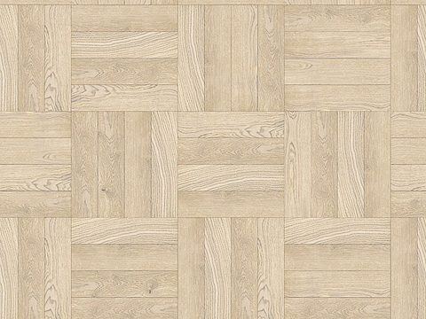 Seamless Geometric Square Parquet Pattern Textured Wood Floor