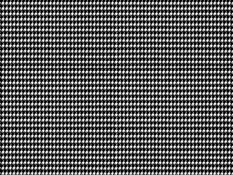 Seamless black and white houndstooth cloth pattern