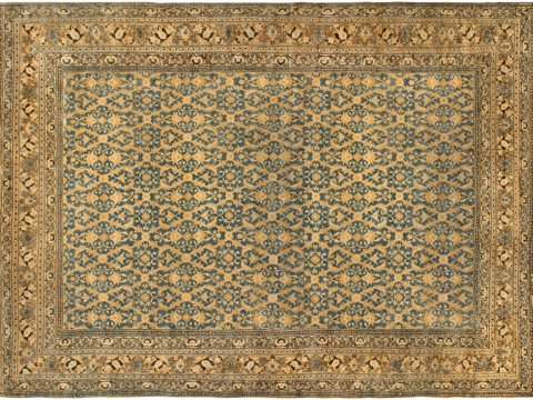 Buckle-free European classical retro Persian carpet