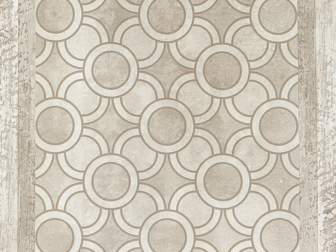 Beige antique cement tile