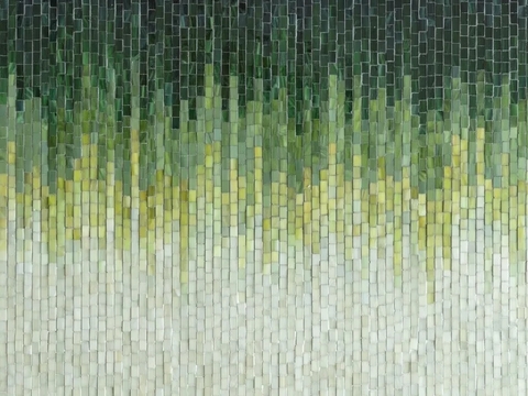 Gradient Green Mosaic