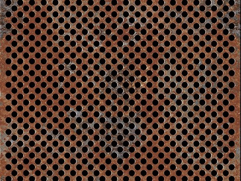 Perforated sheet metal