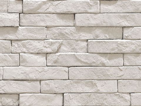 White brick wall