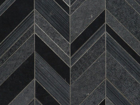 Black Strip Tile