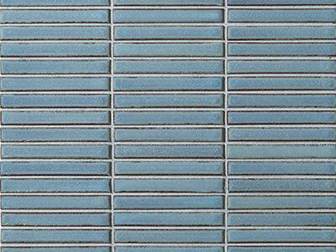 blue strip tile