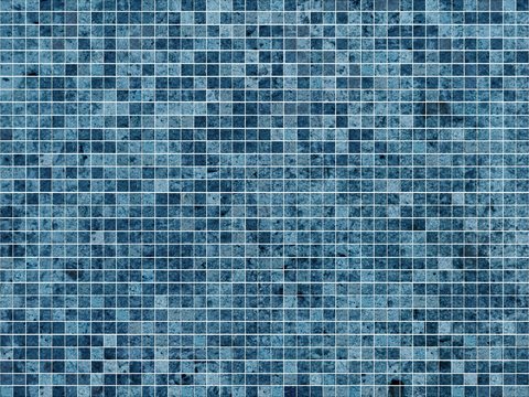 Gradient mosaic glass