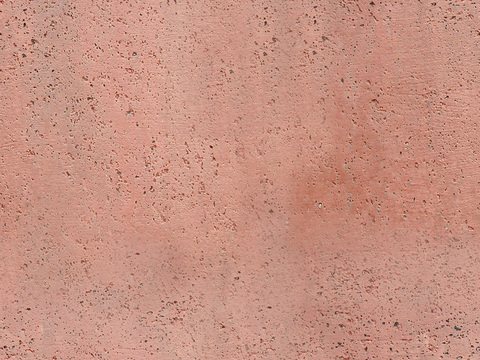 Modern red concrete exterior wall