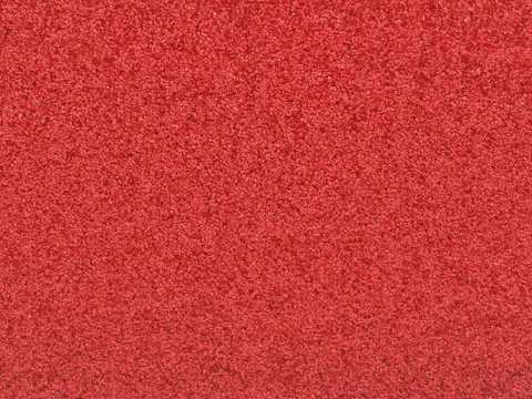 Red office carpet