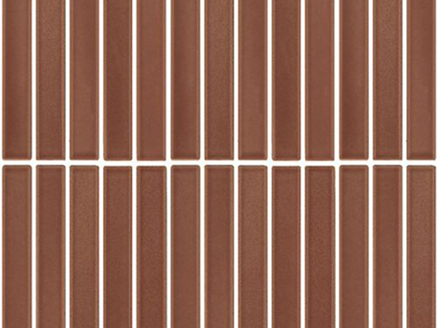 Coffee strip tile