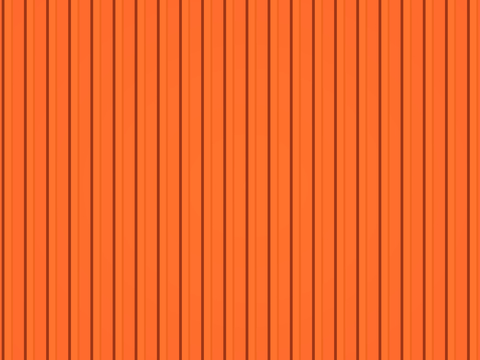 Seamless Orange Corrugated Board Wallpaper