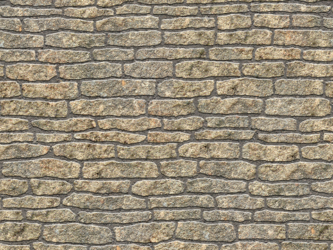 Seamless outdoor building culture stone stone block granite wall tile wall ground