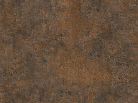 Seamless aged rusty stainless steel sheet metal