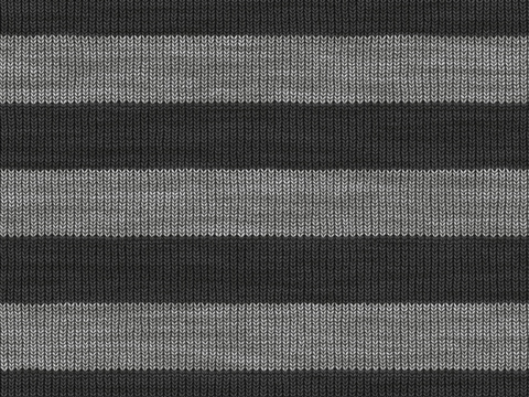 Modern striped knitted fabric