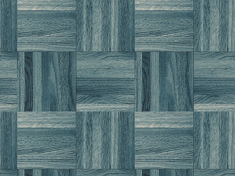 Seamless Colorful Geometric Parquet Pattern Textured Wood Floor