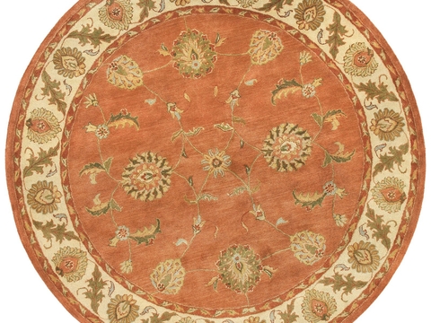 Round carpet