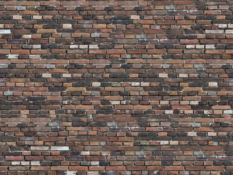 Seamless aging old red brick wall outdoor wall tiles