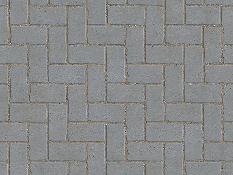 Seamless Herringbone Pattern Spliced Cement Floor Tile Sidewalk Road Ground Square Paving