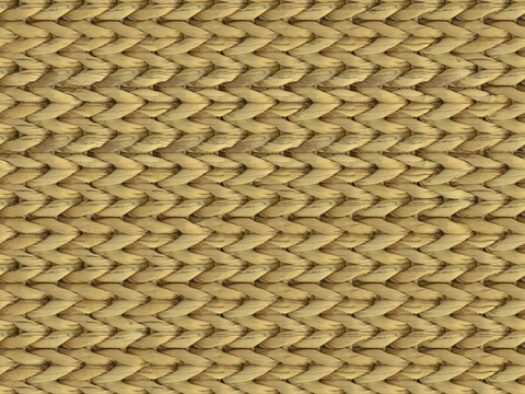 Seamless yellow rattan rattan bamboo weave