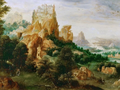 world famous painting landscape oil painting abroad