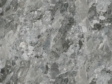 Seamless large particle terrazzo marble