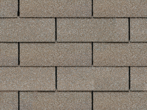 Seamless villa building roof asphalt tiles