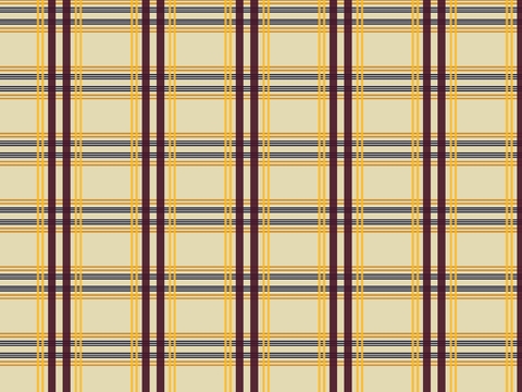 Modern Check Fabric